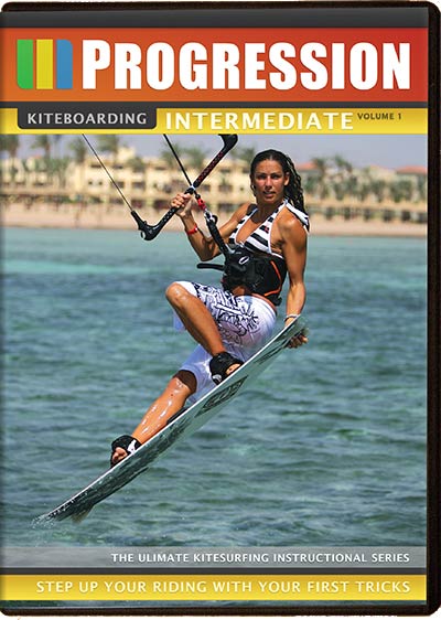 Progression Kiteboarding Intermediate Volume 1 DVD Cover