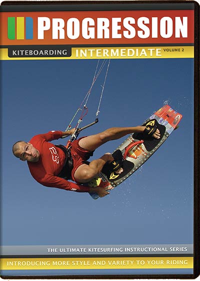 Progression Kiteboarding Intermediate Volume 2 DVD Cover