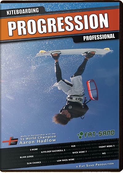 Progression Kiteboarding Professional DVD Cover